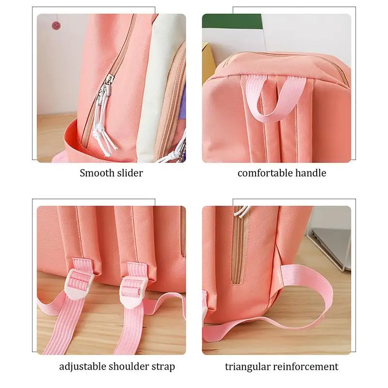 5 шт., набор из рюкзака, сумки и пенала