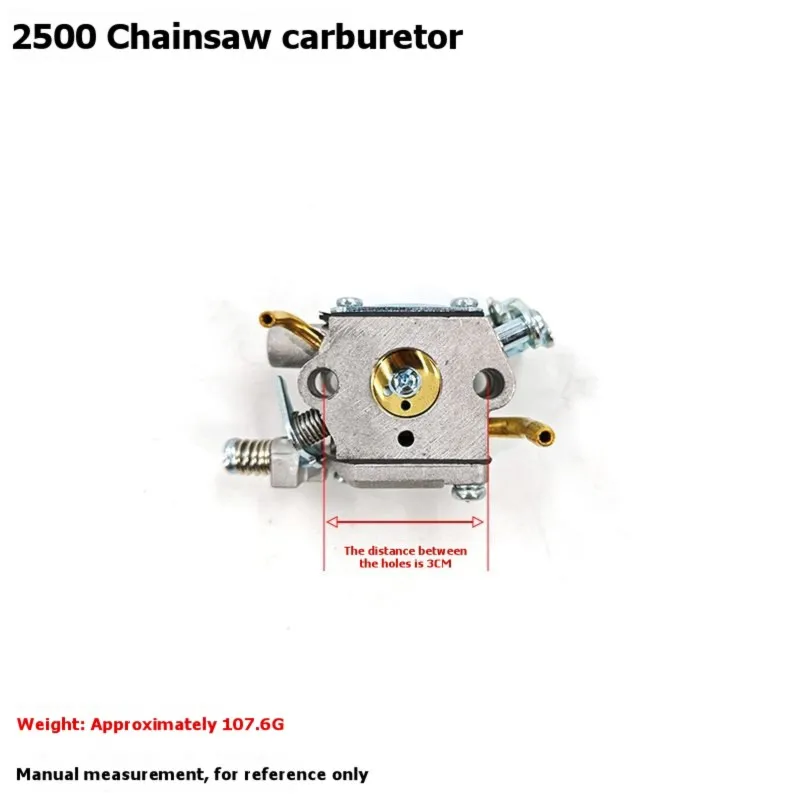 DTA4-2500W 25Cc 2-Stroke Chainsaw Carburetor - Universal Fit For 12/14 Inch Single-Handed Mini Chainsaws