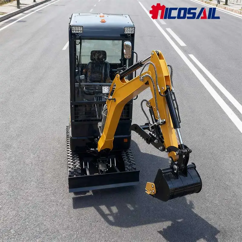 

Mini Crawler Excavator EUR5 Certified High-Quality Construction And Orchard Grade Excavation Equipment