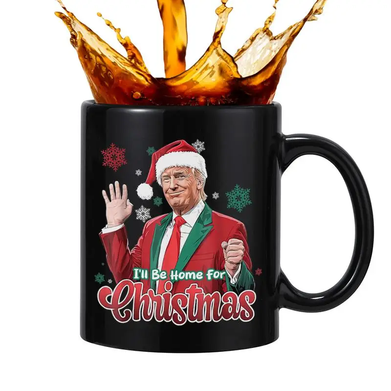 Trump Mug Ceramic Coffee Cup President Design Ceramic Tea Mug Large Capacity Coffee Mug Cup for Boys Girls Family Friends