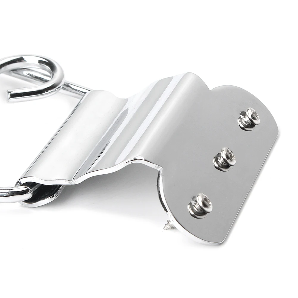 

Glorious Plated 6 String Tailpiece for Guitar Special Metal Endurance Accessory Guitar Tailpiece