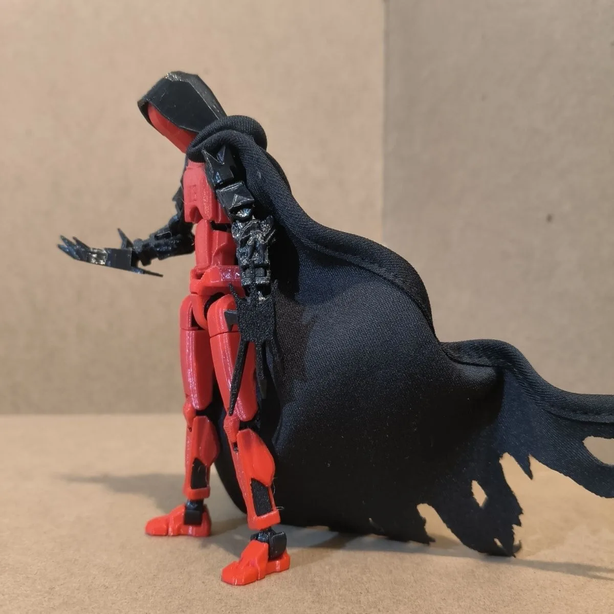 T13 دمية Lucky13 المفاصل المنقولة عمل الشكل مع توهج في الظلام ميزة ثلاثية الأبعاد مطبوعة Poseable دمية للتصوير الليلي #5