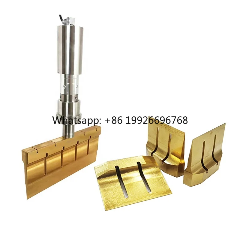 Customized Ultrasonic Food Cutting Tools 20Khz Titanium Alloy Ultrasonic Cake Cutting Knife Blades