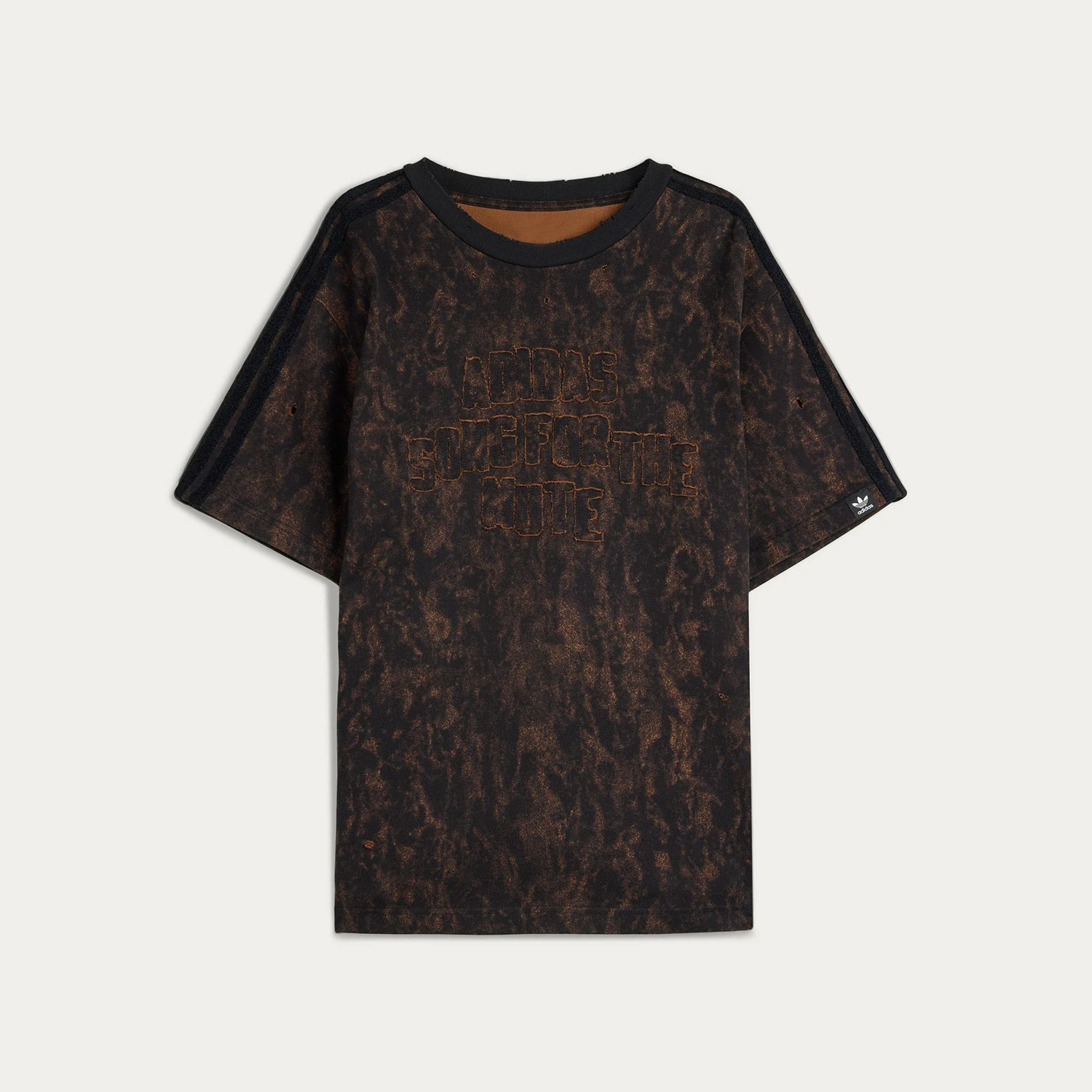 Adidas Genuine Trefoil T-shirt de sport en tricot à col rond et manches courtes pour hommes et femmes KC2741