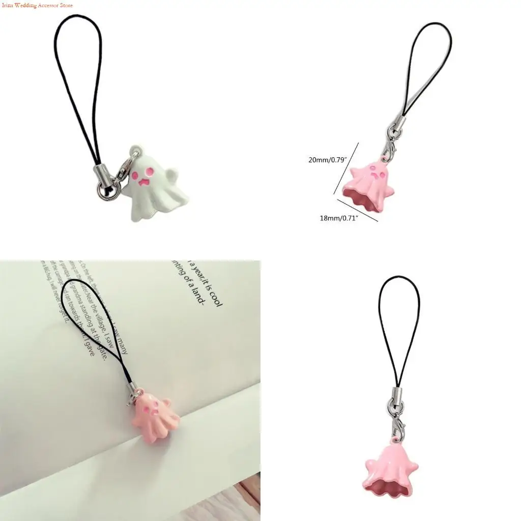G92D Spooky Pendant Phone Charm Anti-lost Y2K Spooky Cellphone Hangings Strap Women