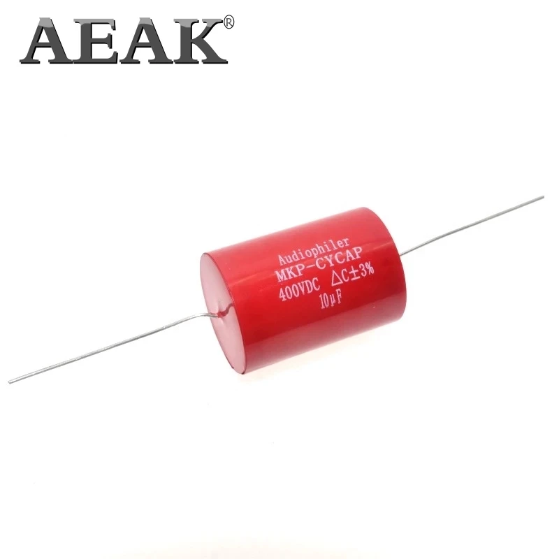 Audiophiler Axial MKP Capacitor Audio 250V 400V 630V 10UF/400V 0.1UF 0.22UF 0.33UF 6.8UF 7.5UF 8.2UF AEAK