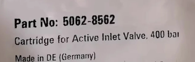

2026 new 5062-8562 Active Inlet Valve Spool 400bar Brand New, Sealed!