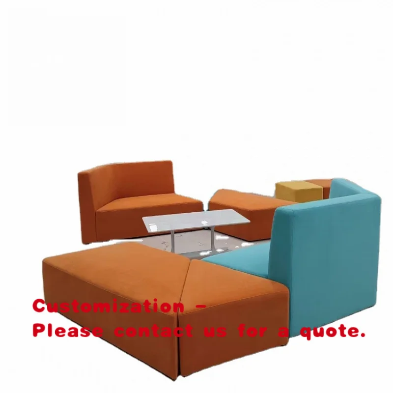 

Индивидуальная современная комбинированная мебель для зон ожидания: диваны для приемных, больниц, отелей, общественных мест и офисов.