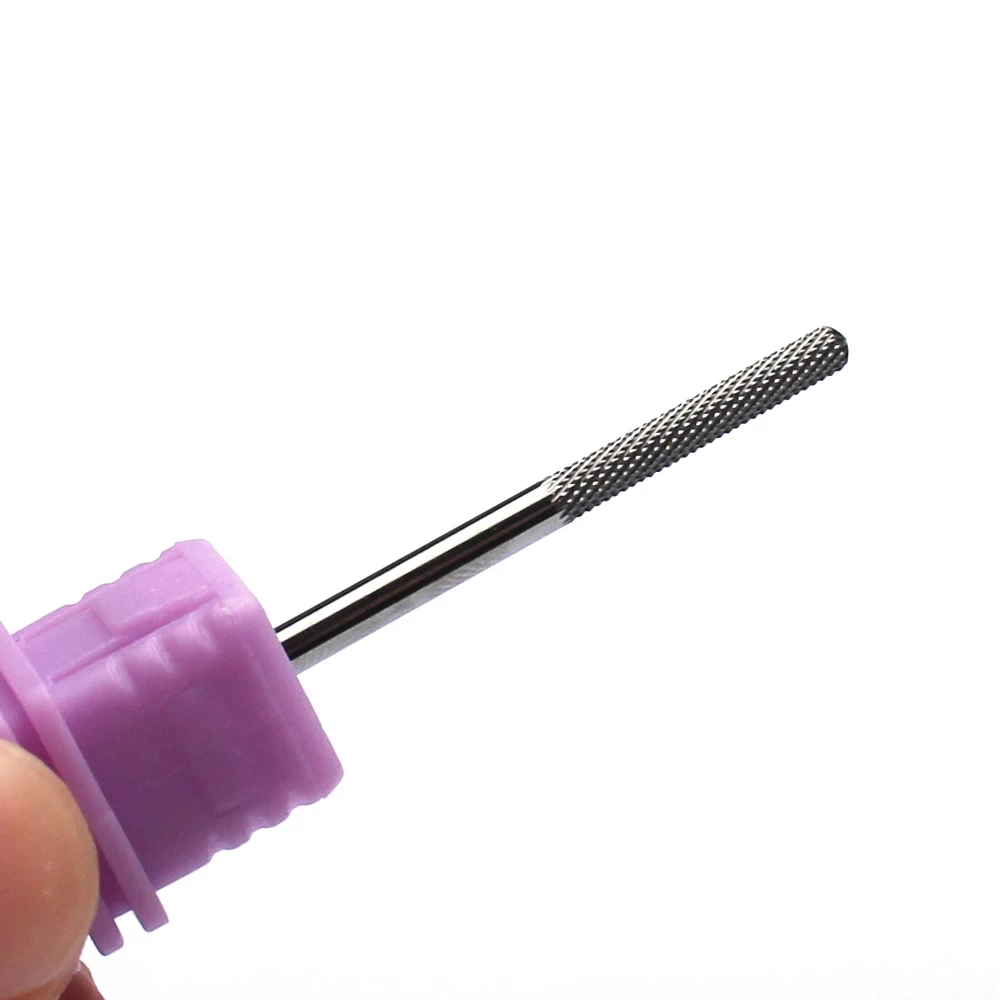 Carbide nail file cushioning nail equipment accessories 1 piece of hard alloy nail drill for milling cutter with cutting drill