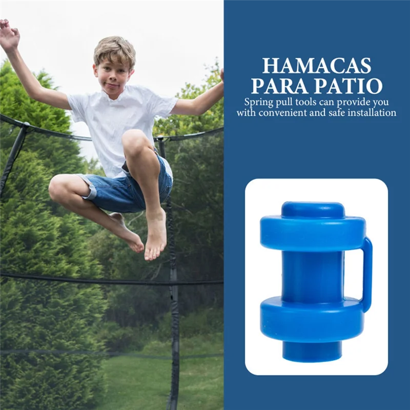 Trampolim Tubo De Aço Tampa Superior, Caixa De Plástico, Pólo Chapéus Cobre, Substituir Polos Peças, PP Caps Enclosure, Azul Criança, 20 Pcs