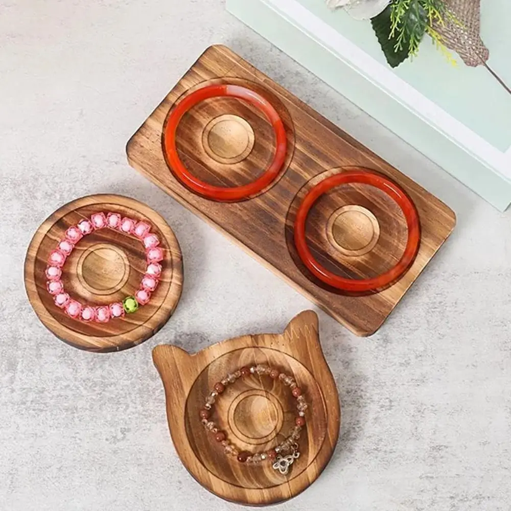 Handstring Pulseira Display Stand Board, Madeira Beads Holder, Craft Storage, Design, DIY, Acessórios