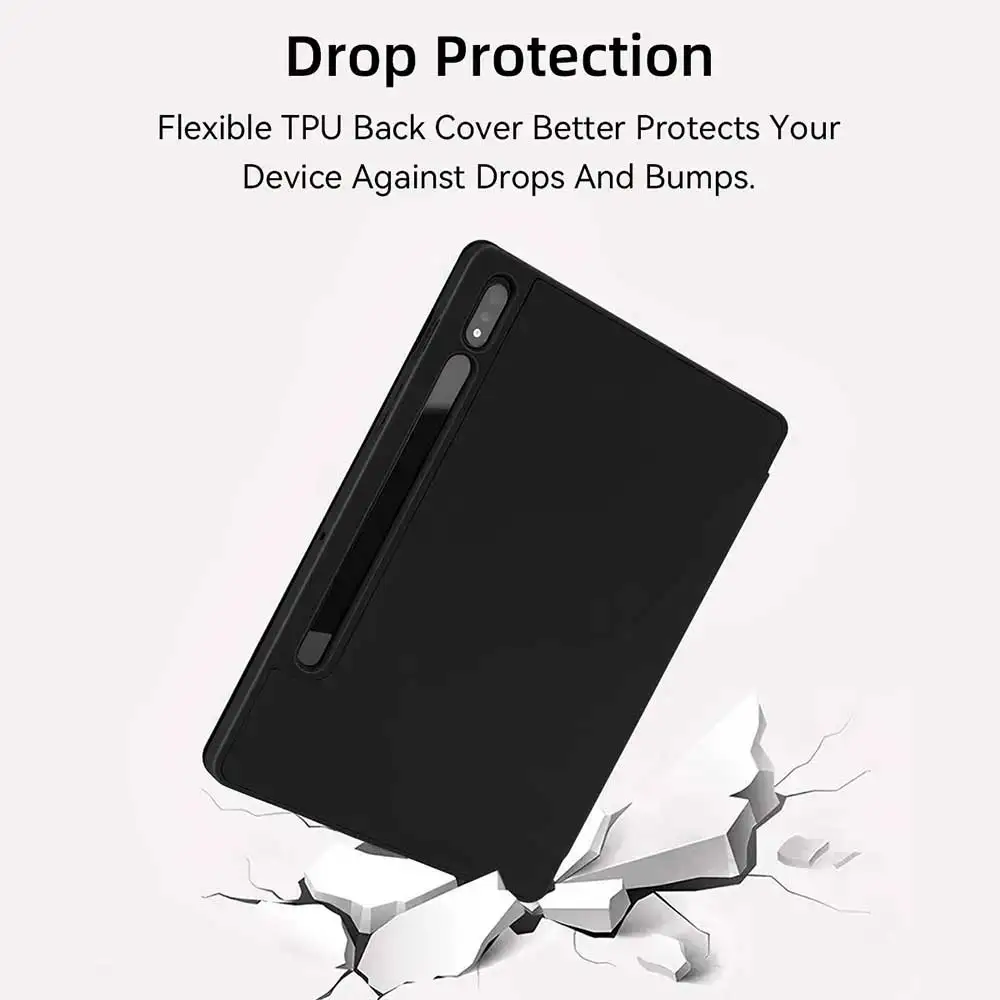 Capa para tablets para Samsung Galaxy Tab A9 A9 Plus S9FE S10 FE (2025) 10,9 polegadas S8/S7 11 polegadas S7 +/S8 +/S9 +/S10 + 12,4 polegadas S6 Lite 10,4 polegadas Capa