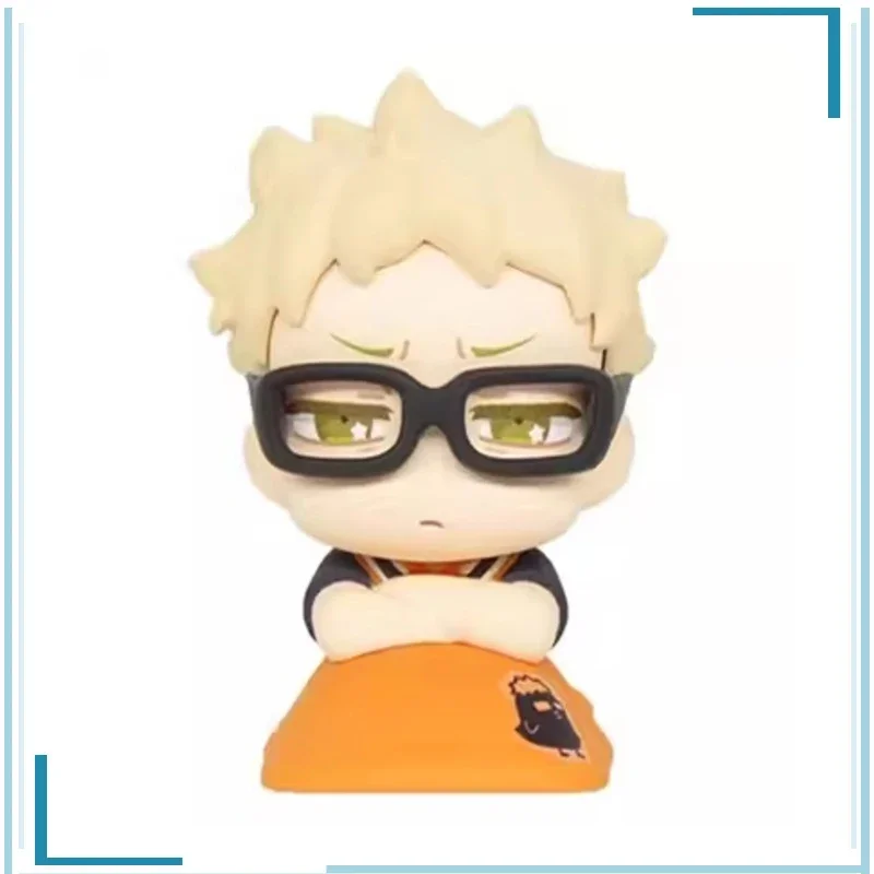 

Genuine Haikyuu!! Kei Tsukishima Kozume Kenma Tetsurou Kuroo Shoyo Hinata Holiday Gifts Collect Ornaments Figure Model Toys