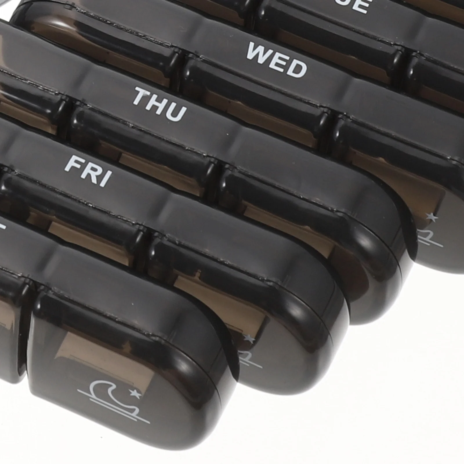 

Портативный органайзер для таблеток на неделю, 21 отделение, дозатор лекарств, компактный дорожный футляр для хранения витаминов для пожилых людей