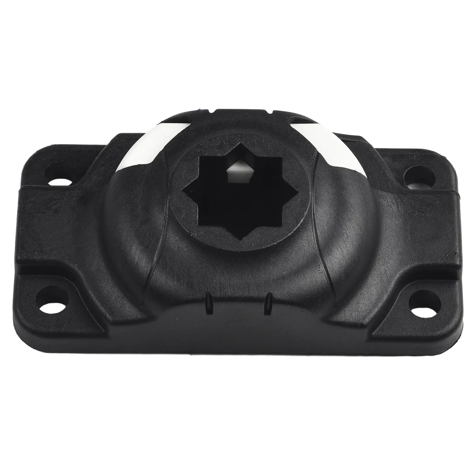 

Brand New Rod Holder Mount Base 1 Set About 60g Accessories Black Functional Parts Plastic Replacement With Screw Garden