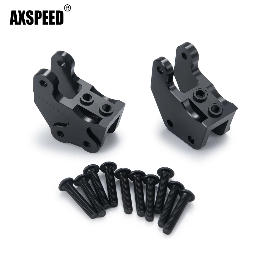 AXSPEED 2Pcs Aluminum Lower Shock Link Mount for Axial Wraith 90048 1/10 RC Crawler Car Parts