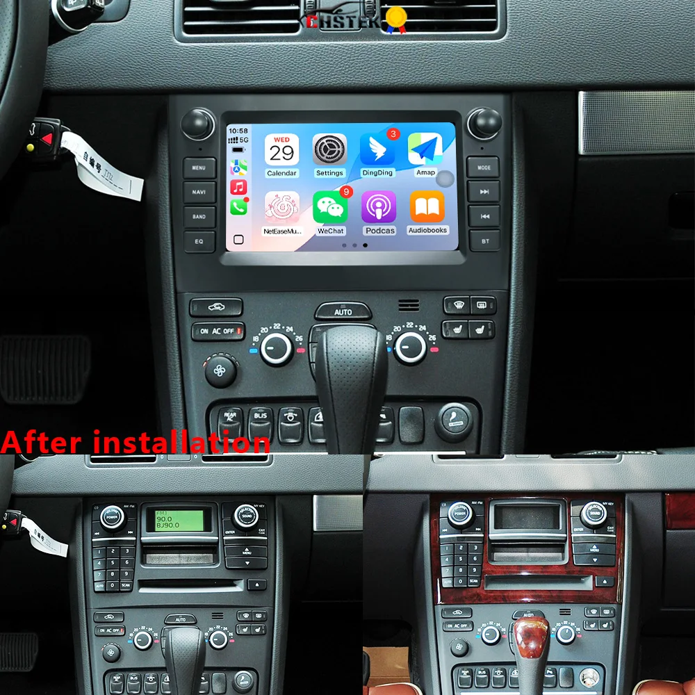 

CHSTEK Android 13 Car Radio For Volvo XC90 2004-2014 Head Unit Multimedia Stereo Carplay GPS Navigation WIFI 4G BT DSP Autoradio