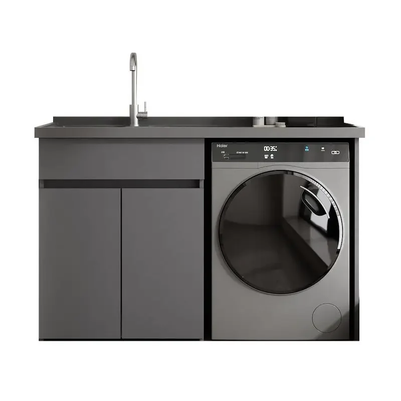 

Шкаф для стиральной машины на балконе, встроенный сотовый алюминиевый ролик, стиральная доска для отдыха, туалет