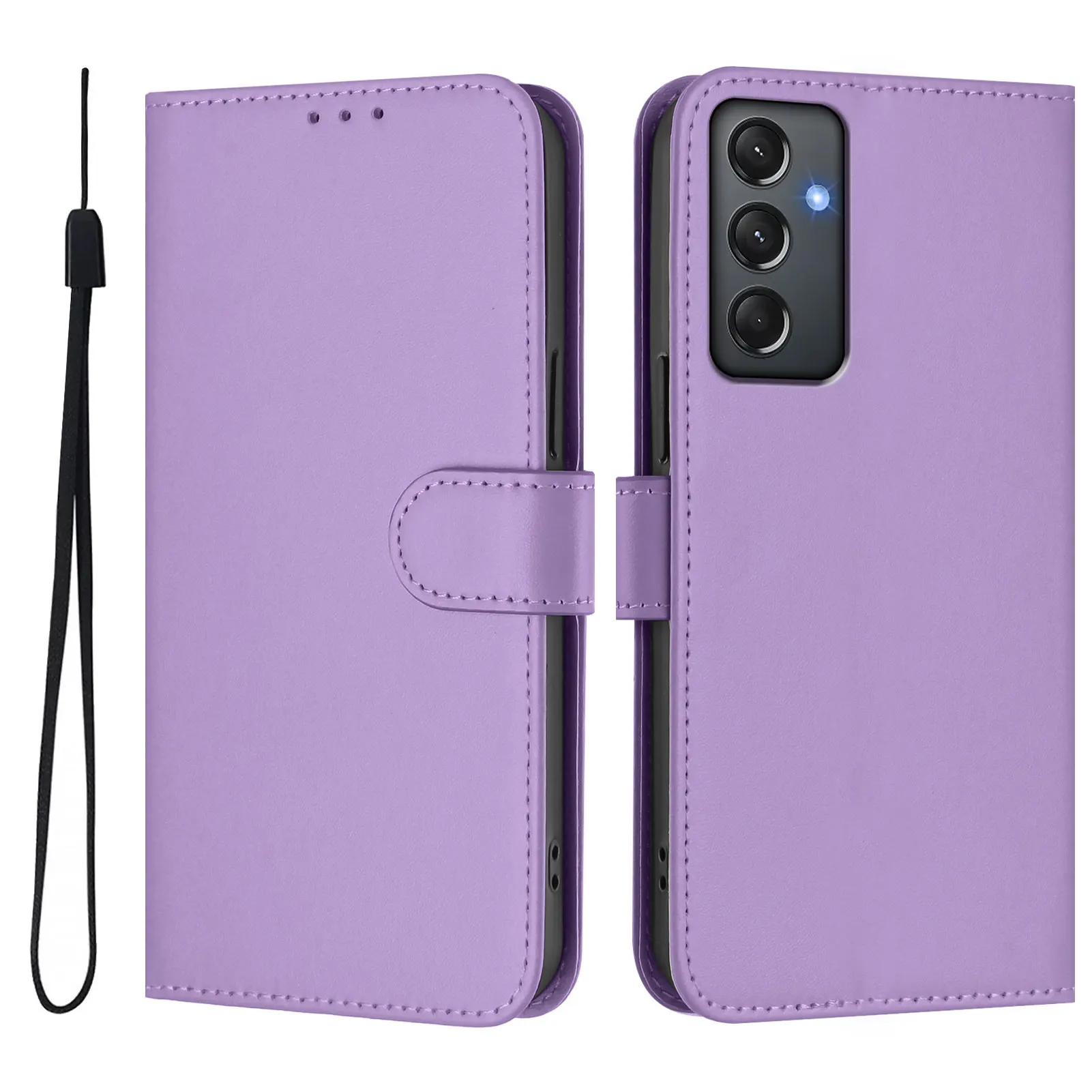 Leather Solid Color… - image