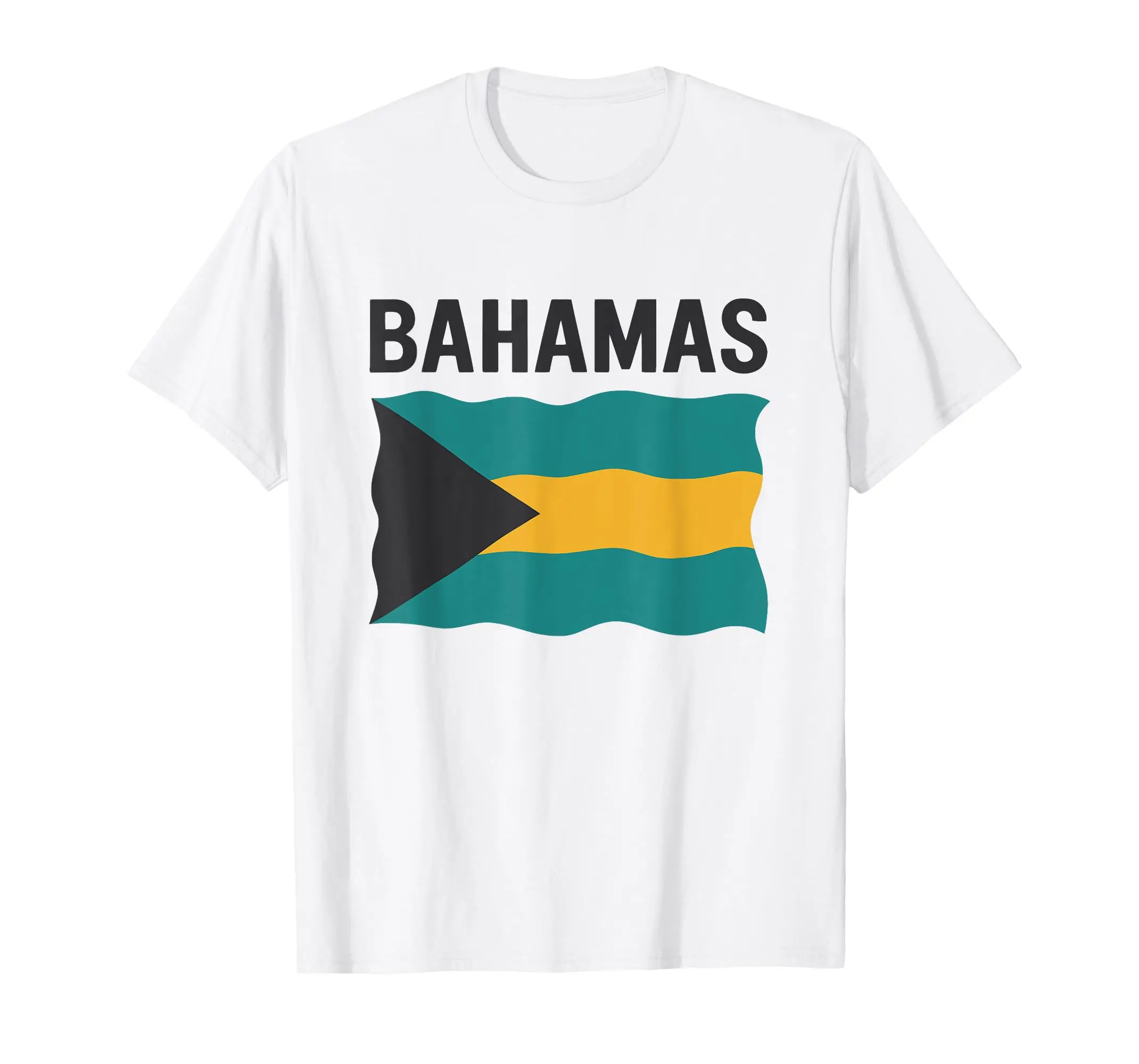 

100% Cotton Bahamas Flag Vacation T-Shirt MEN WOMEN UNISEX T Shirts Size S-6XL