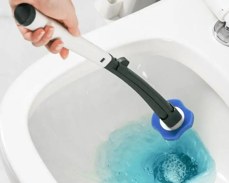 

Bathroom Disposable Toilet Brush Cleaning No Dead Corner Wash Toilet Brush Household Disposable Cleaning Artifact Set OK 1206