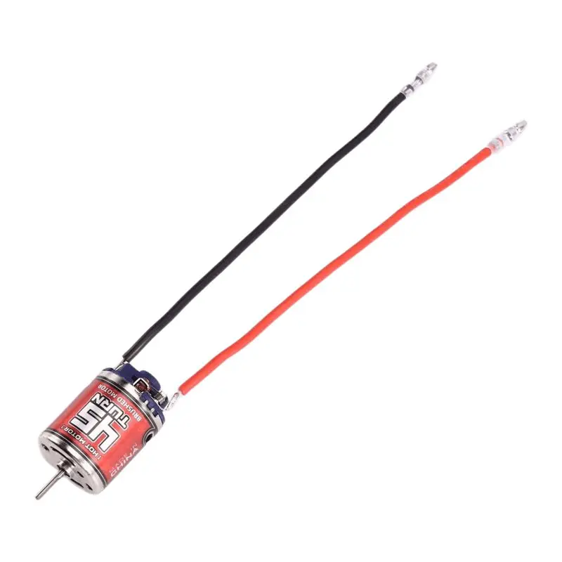 ABUM-High Torsion Low Noise 370 RC Brushed Motor, 45T-23000Rpm For Tamiya Dynamight Dynamite Traxxas Losi Wltoys RC Cars