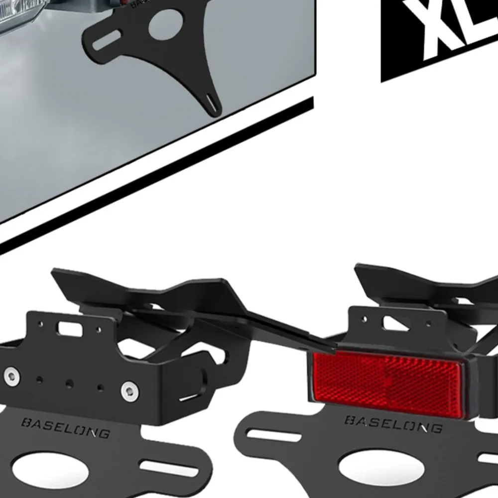 

For Honda XL750 TRANSALP 2023-2024-2025-2026-2027 License Plate Bracket Taillight Number Plate Frame Holder Mount Motorcycle