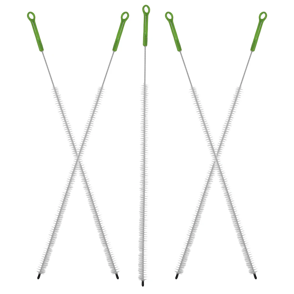 

5pcs Green Flexible Pipe Cleaner Drain Brush for Hair Removal Sink Clog Remover Tool Plumbing Cleaning Solution