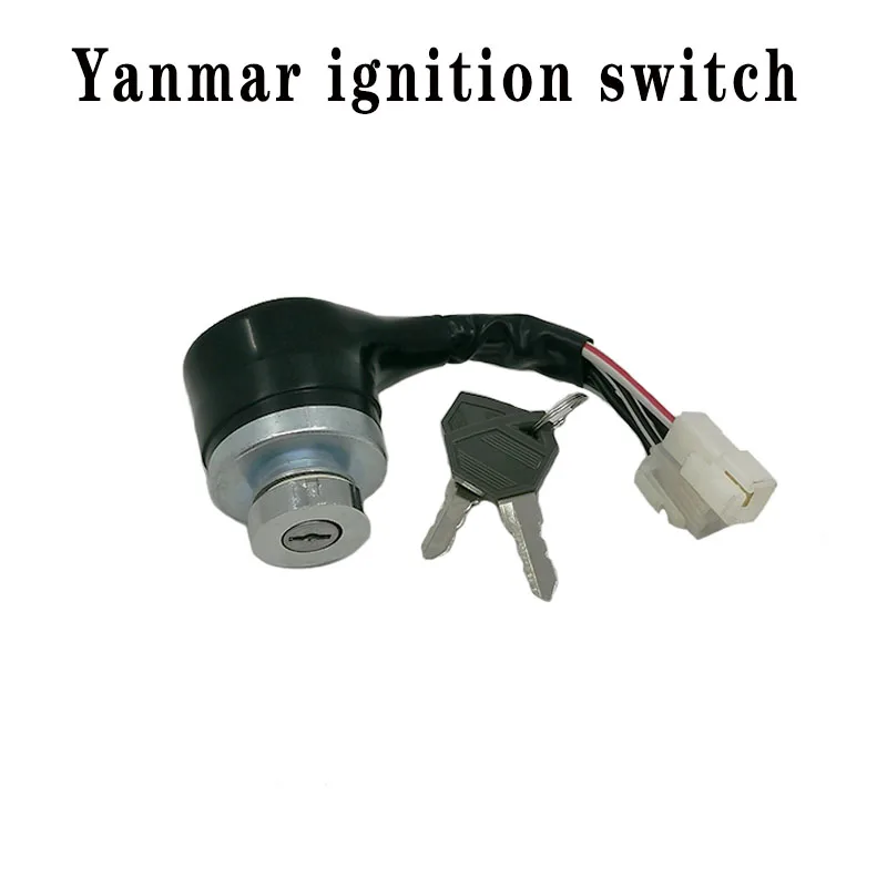 

Suitable for Yanmar engine VIO15 17 27 30 35 40 55 60 75 80 ignition switch start key lock starter with key igniter JP-10063