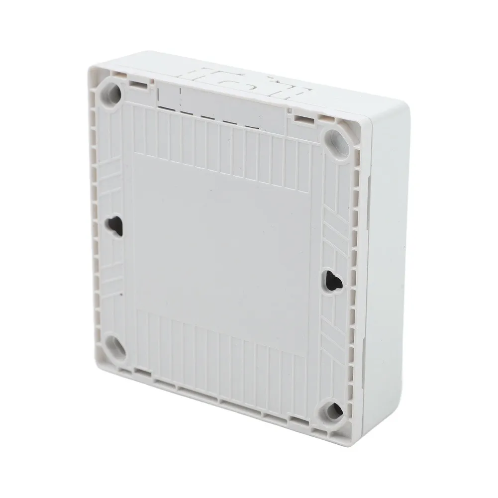 White Rotary Fan Control Switch 250V 10A Stepless Dimmer For Ceiling Fan Home Improvement Electrical Supplies