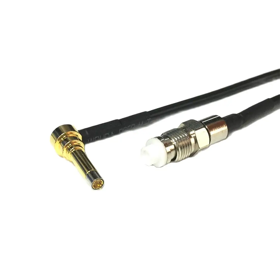 1PC New FME Male/Female Jack to MS156 Plug Right Angle Pigtail Cable RG174  Wholesale 20CM 8