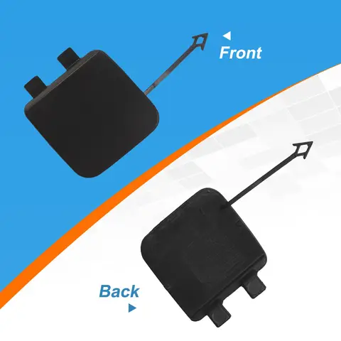 아우디 A4 B9 액세서리 2017 2018 2019용 리어 범퍼 견인 고리 커버 캡 견인 아이프트(8W5807441 8W5807441GRU) 우측 조수석 측