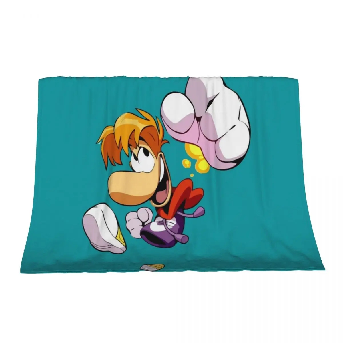 

Rayman Fist Throw Blanket Plush Decorative Sofa Blankets Sofas Of Decoration Blankets For Sofas Blankets