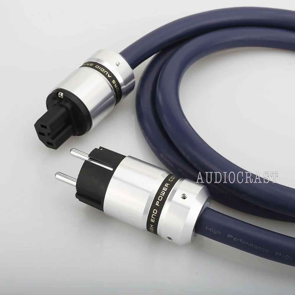 

HI-End Performance EUR Schuko power cable hifi power cord Schuko power cord For CD DVD Tube amplifier Pre amp Home Theater
