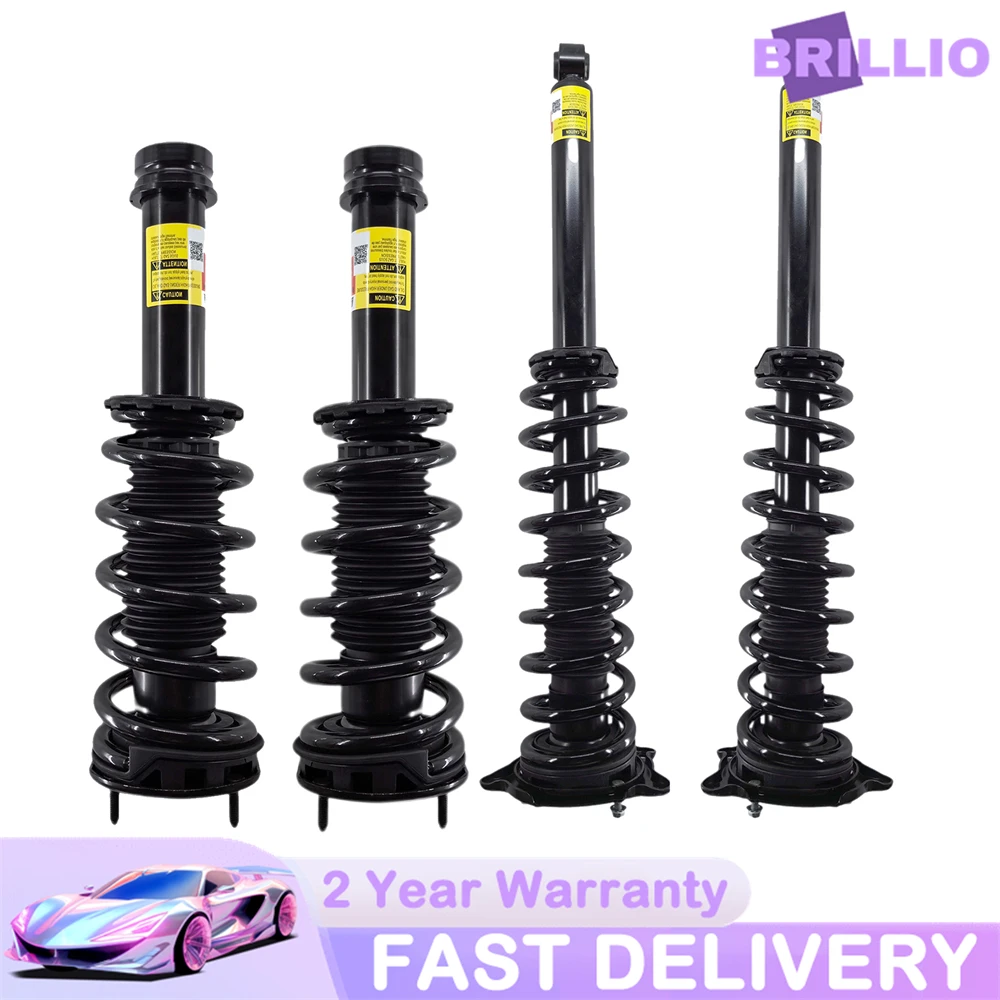 

4pcs Front And Rear Spring Suspension Shock Absorber Strut For Tesla Model S AWD 60D 70D 75D P85D P90D 2015-2019 1030607-01-A