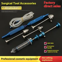 Liposuction Cannula Aspiration Cannula Fat Inflitration Cannula Titanium Handle Liposuction Instrument