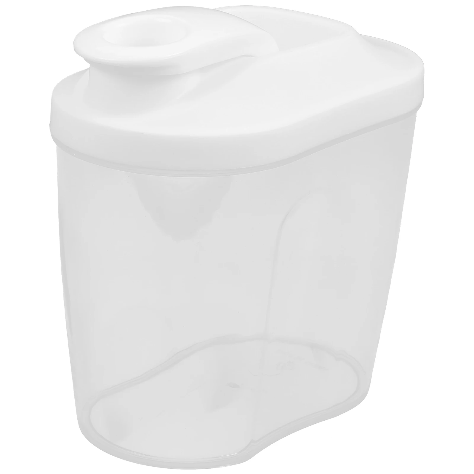 

Airtight Food Jars Clear Portable Container Sealed Holder for Handheld Food Can Sugar Flour Cereal Candy Grain Storage