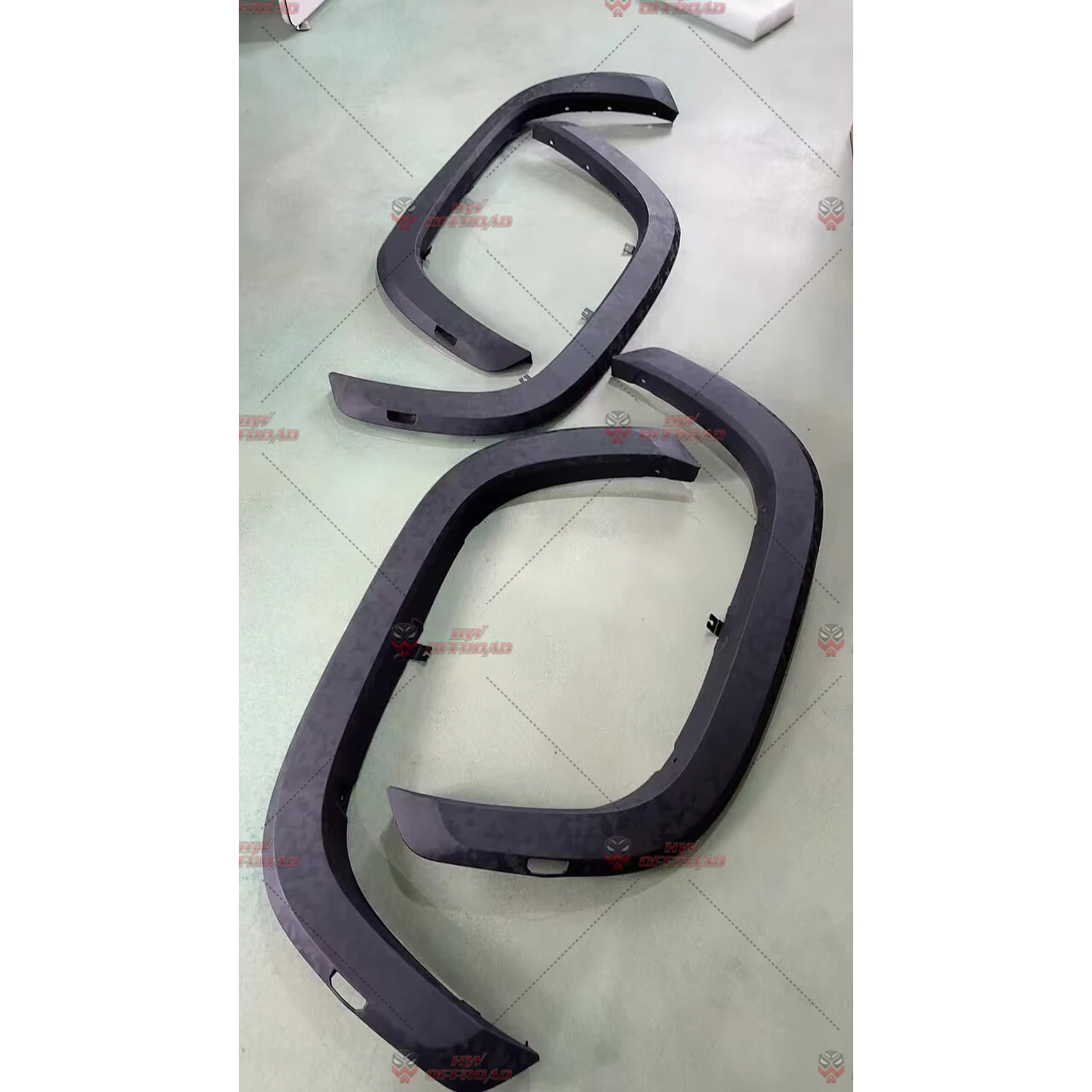 

OE Style ABS Fender Flare Wheel Eyebrow with Lights for Toyota Tundra 2022 2023 2024 Fender Guard Exterior Accessories