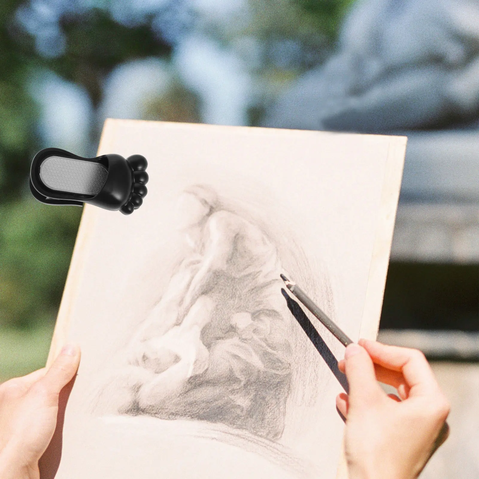 

Sketch Pencil Sharpener Manual Multifunctional Tool for Charcoal Colored Drawing Pencils Artists Students Supply