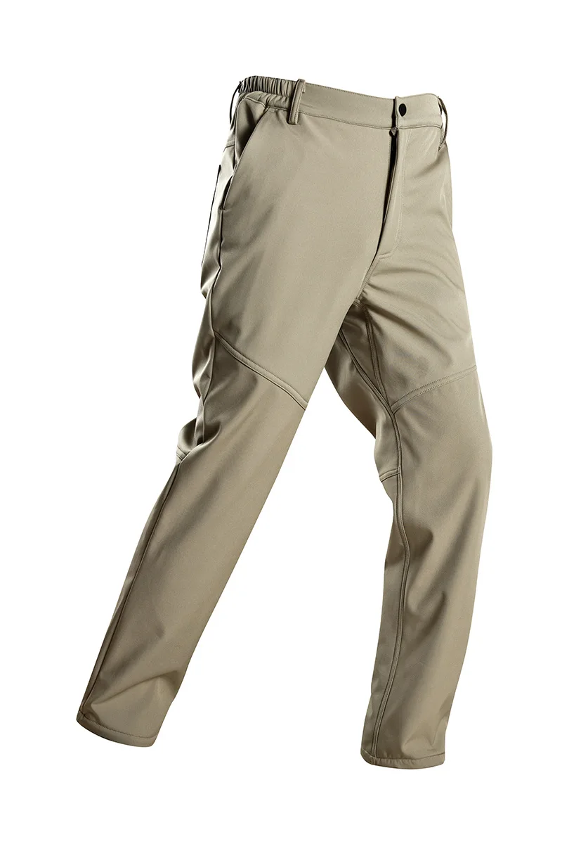 겨울용 내마모성 및 절단 방지 플리스 전술 소프트 쉘 방수 다중 포켓 안티 샤크 스킨 재킷 및 카고 팬츠