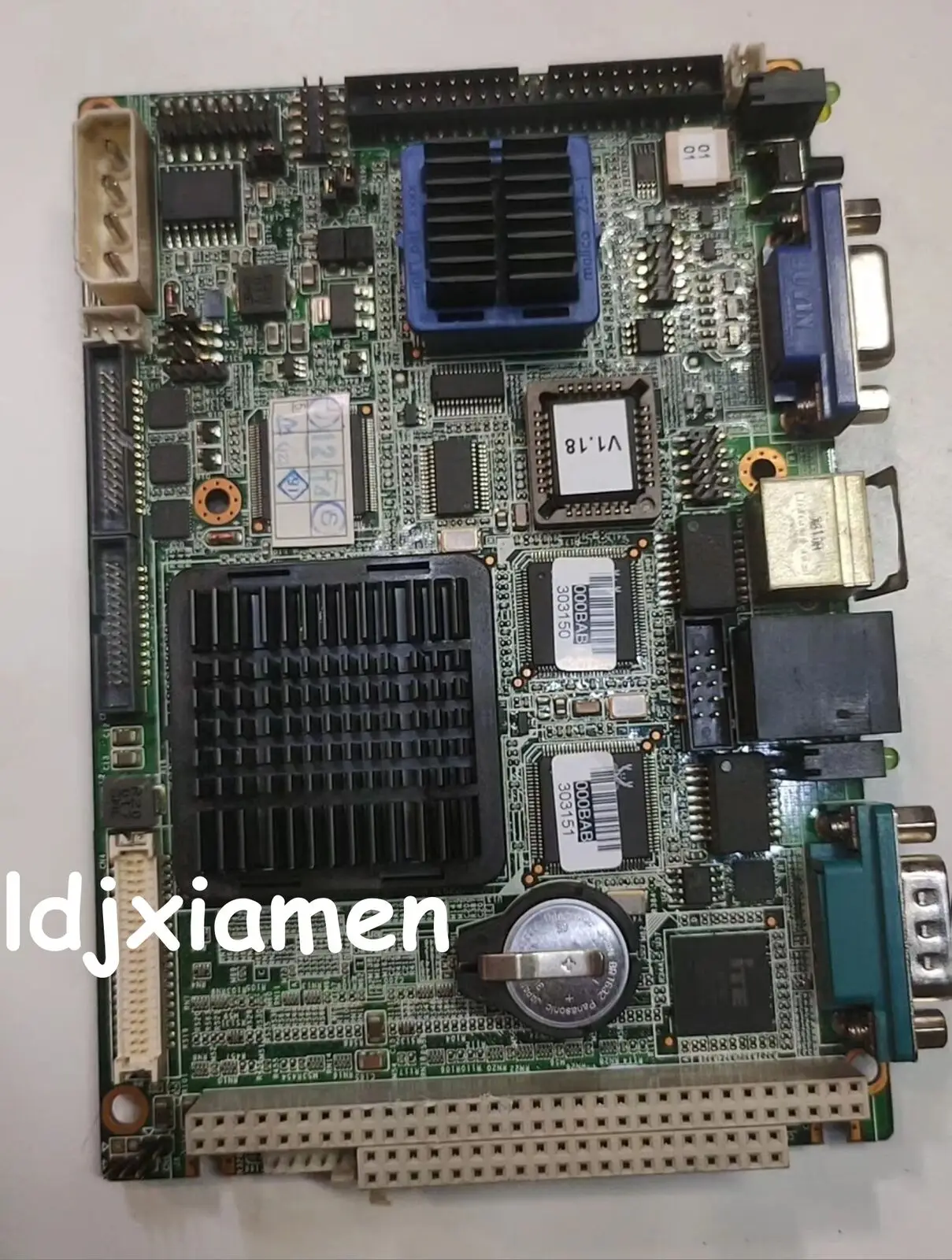 

Б/у Advantech PCM-9375 REV:A 1 ПК M-9375F Промышленная материнская плата # YP1 #