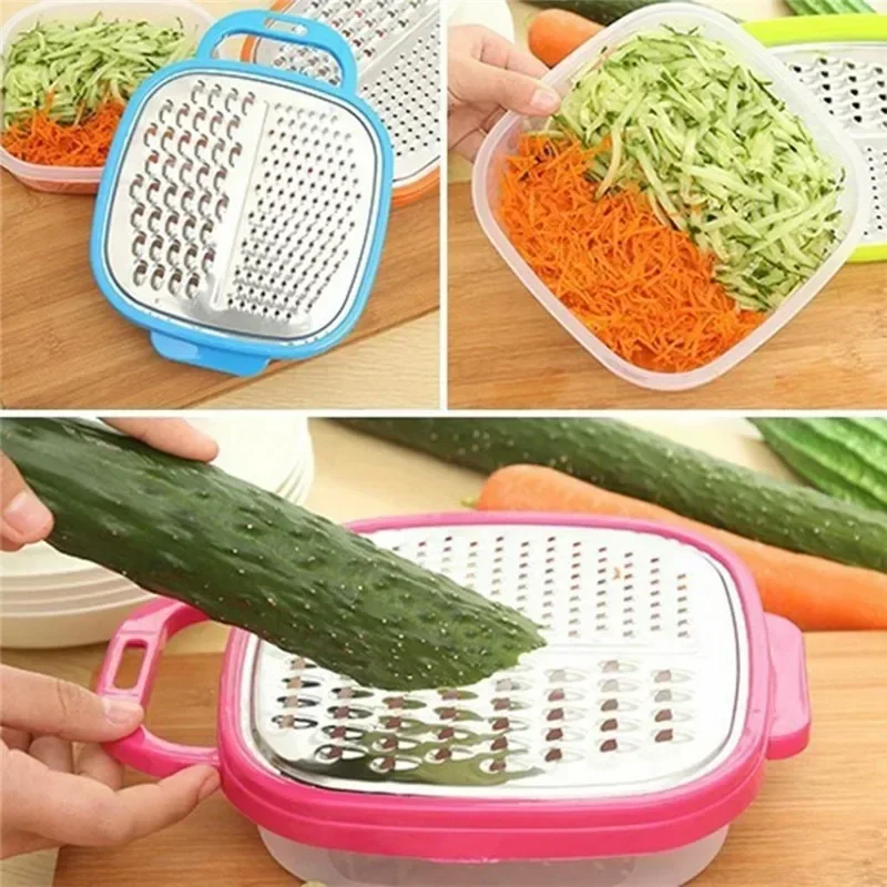 

1 PC Adjustable Stainless Steel Vegetable Slicer Carrot Grater Potato Cutter Kitchen Vegetable Fruit Tools Home Gadgets