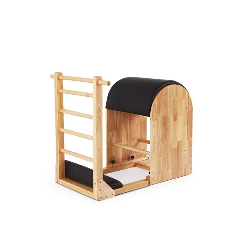 YTYIN دائم بيلاتيس المصلح أجهزة لياقة بدنية كبيرة الخشب مدرب البلوط المواد للمنزل الصالة الرياضية استوديو اليوغا نادي الجسم Appli