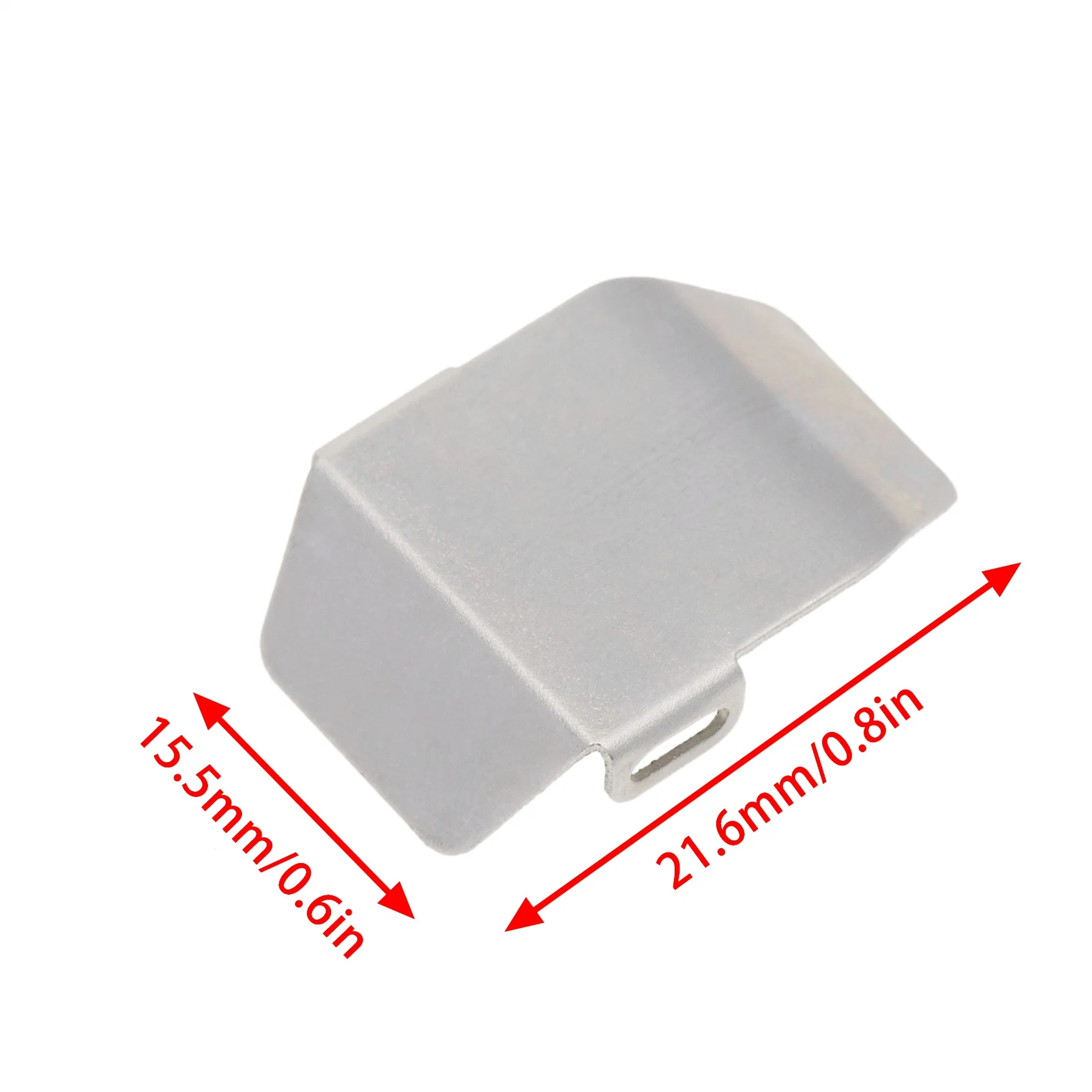 Per Axial SCX24 90081 1/24 RC Crawler Parti di Aggiornamento Telaio In Acciaio Inox Armatura Cambio Assale Protezione Accessori