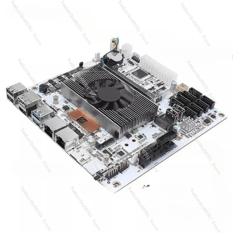 8 Disks - I5-8265UES Onboard 8SATA + Dual M.2 + Dual DDR