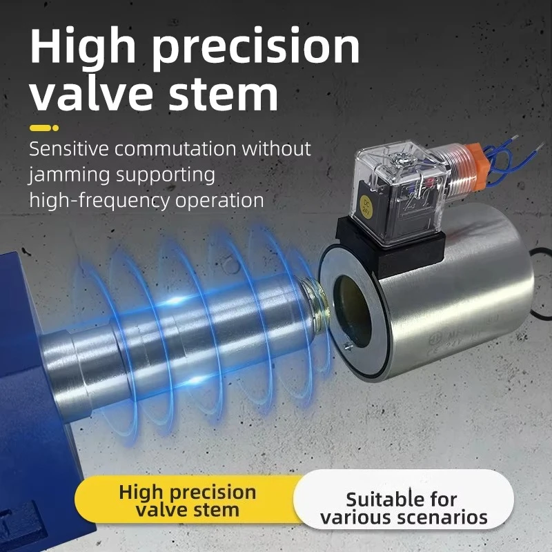 油圧システム用高精度レックスロス型電磁方向制御弁