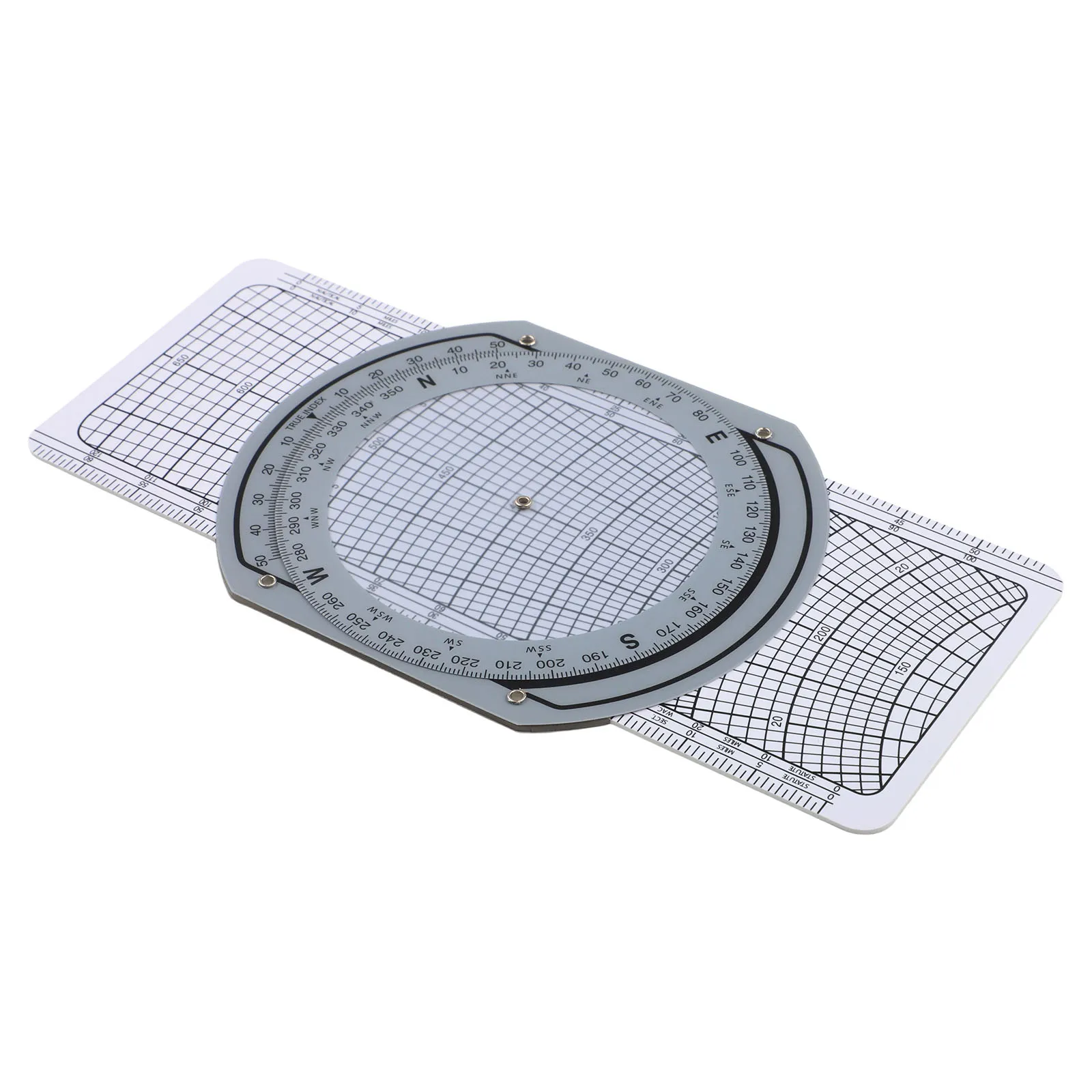 Aviation Ruler 9.05X4.72X0.19 Inches Aviation for plotter Precise Readings For Aviation Professionals For Project Measurements