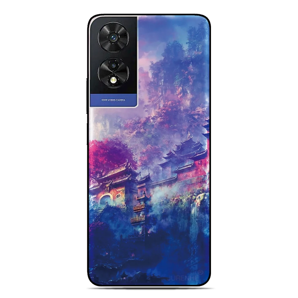 Ninja Girl Back Skin Cover For Sony Xperia 1 VII 10 VI 5 II III IV V 2023 XZ5 XZ4 XZ3 XZ2 XA2 Ultra Z5 L3 Phone Case Soft Funda view 3