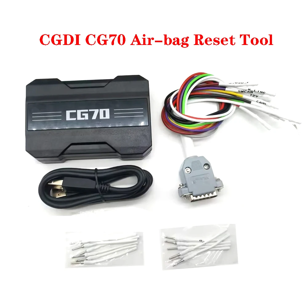 CGDI CG70 SRS Reset Tools Clear Fault Codes One Key No Welding No Disassembly Diagnostic SRS Module Information