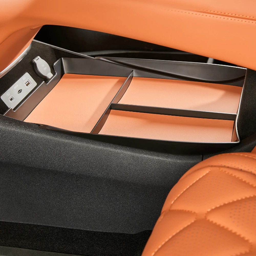 

Для 2024 2025 BYD Sealion 7 EV, центральное управление, ящик для хранения нижнего уровня, модификация, принадлежности из АБС-пластика, перегородка, ящик для хранения